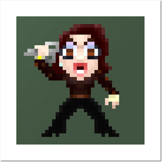 16-Bits Soraya Montenegro Wall Art by badpun